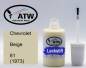 Preview: Chevrolet, Beige, 81 (1973): 20ml Lackstift, von ATW Autoteile West.